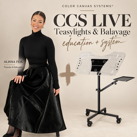 CCS LIVE EDUCATION-Teasylights & Balayage SYSTEM INCLUDED